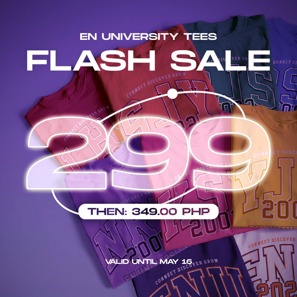 bomul_mnl's tweet photo. 🔥 Flash Sale Alert ENGENES ! 🔥

Grab your favorite ENU TEES now at an incredible price of just 299 pesos on Shopee! Hurry, offer valid only until May 16! Don't miss out on this amazing deal!

#WearENU https://t.co/wjwlzvLcwI