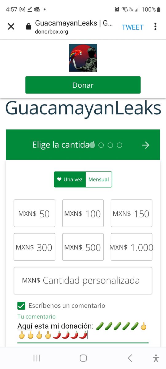 alexarre's tweet photo. @GuacamayanLeaks @GobiernoMX @AnaGabrielaGue Les envío mi donación, charlatanes.
Si fueran hackers, no suplicarían limosnas disfrazadas de donaciones.
Son unos p endejos, pero más p endejos quienes piensen que sus filtraciones son reales
Fraudulentos
🥒🥒🥒🥒🥒🥒🥒🥒🥒🥒🥒🥒
🌶🌶🌶🌶🌶🌶🌶🌶🌶🌶🌶🌶
🖕🖕🖕🖕🖕🖕🖕🖕🖕🖕🖕🖕 https://t.co/wPHOGD2A2x