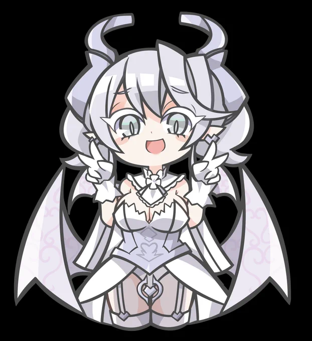 白銀の城のラビュリンス  いつもより頭身高めで   #OCGファンアート