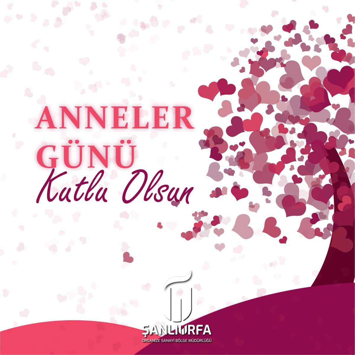 sanliurfaOSB's tweet photo. Hayatın her anında karşılıksız sevgi ve şefkatle insanlığı büyüten tüm annelerin #AnnelerGünü’nü kutlu olsun. https://t.co/Z6awZF0TQR