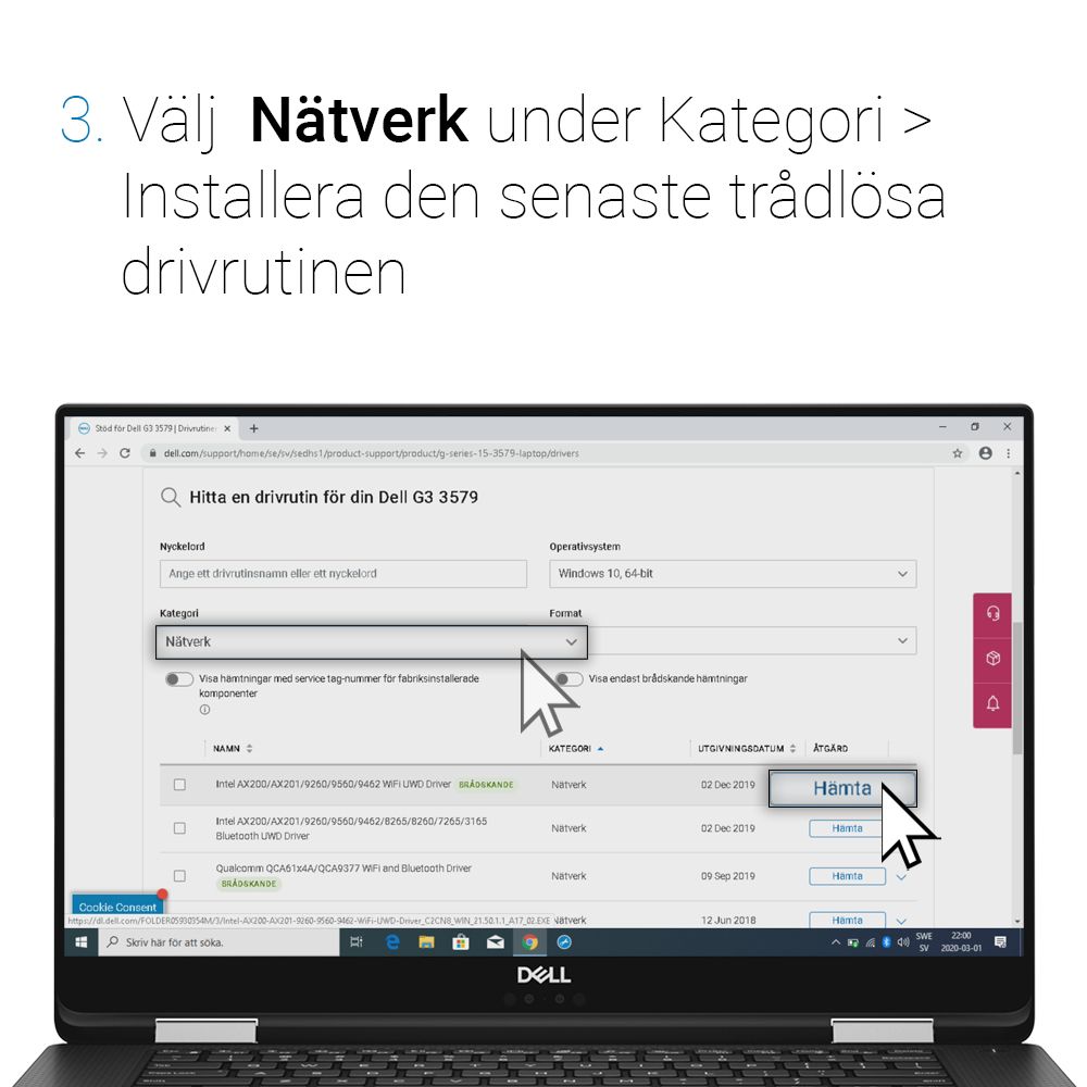 DellLyssnar's tweet image. 📶 Förlorar du ibland din #Internetsignal?

⬇️ Se här där vi visar hur du löser problem med trådlöst #Nätverk

Mer information här: 
➡️ dell.to/3ph4NCx ⬅️