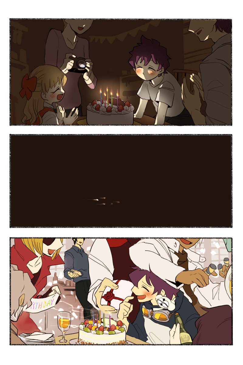 レオくん今年もお誕生日おめでとう～!!🎈🎁✨
去年と3年前のお祝いをもう一度🎂 