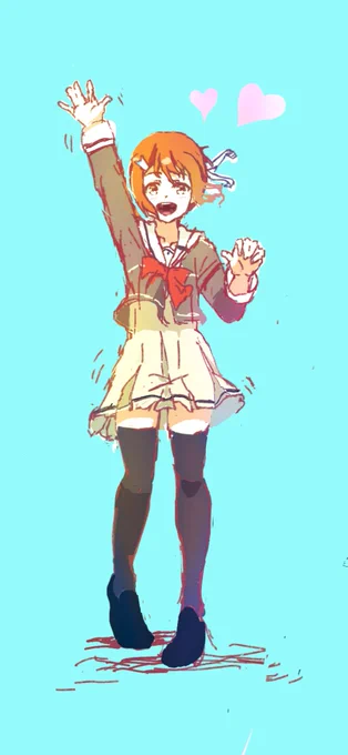 トレンドに友奈ちゃん入ってるので、 嬉しくて昔の落書き手直しした。