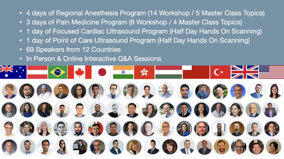 ⚡️Get ready for an immersive learning experience at #ISURA2023! Hone your skills in regional anesthesia, pain medicine, FOCUS &amp; POCUS with masterclasses, workshops &amp; lectures! Don’t wait, secure your spot now: bit.ly/3SLm2qa