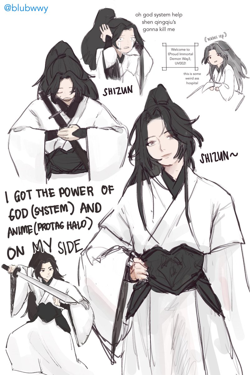 blubwwy's tweet photo. (Reposting old art)

Transmigrator!Luo Binghe

#svsss #LuoBinghe https://t.co/BSybCZgRD9