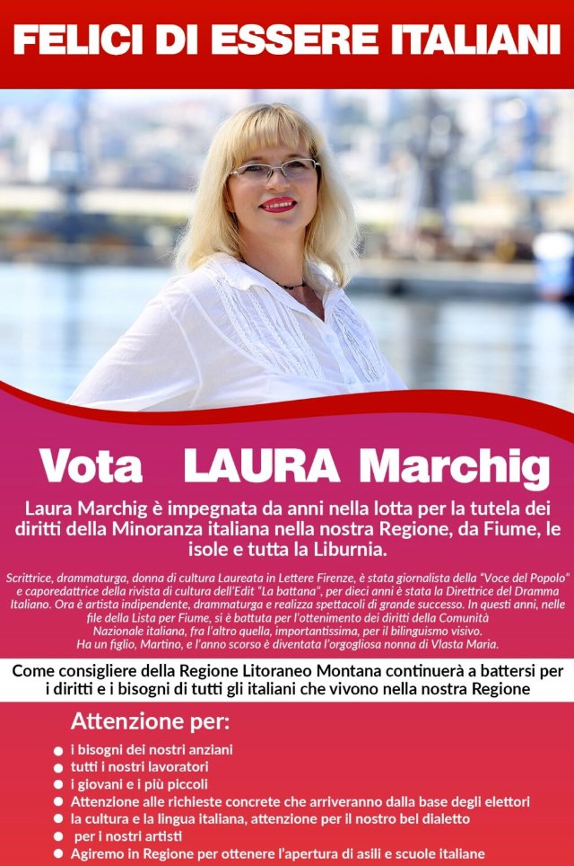Euroit01's tweet photo. @EUUE23668752 A proposito di Laura Marchig che e' un bell'esempio di Italiana autoctona di Istria, Quarnero e Fiume sua citta' natale
#LauraMarchig #ItalianiSloveniaCroazia https://t.co/BOi4KuJRwl