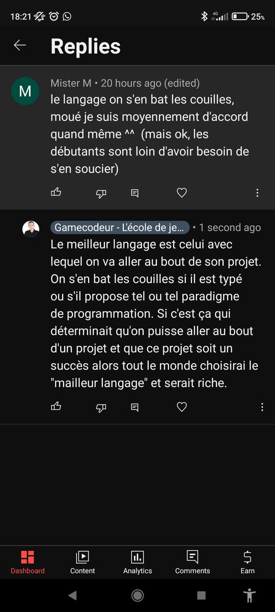 Le meilleur langage de programmation ? Le meilleur moteur de jeu vidéo ?
C'est celui avec lequel vous allez finir votre projet de jeu !