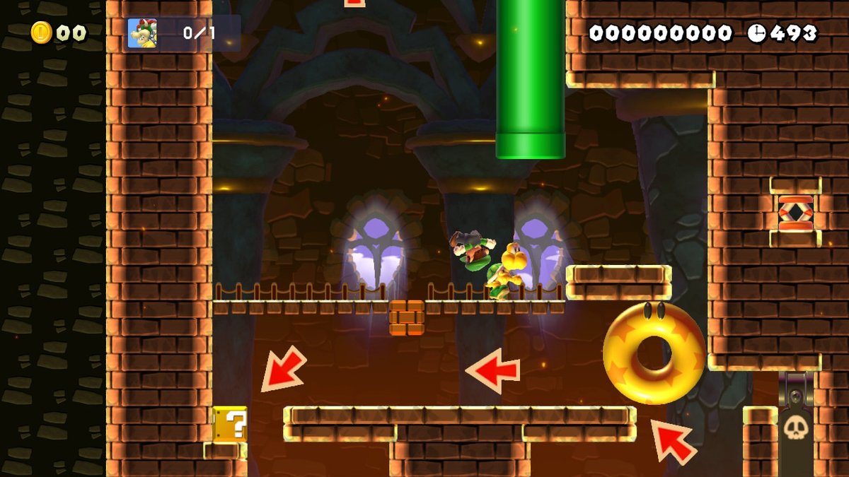 TriggeredTrian1's tweet photo. Carrying in one of the hardest nintendo made levels https://t.co/6I02YbC17o