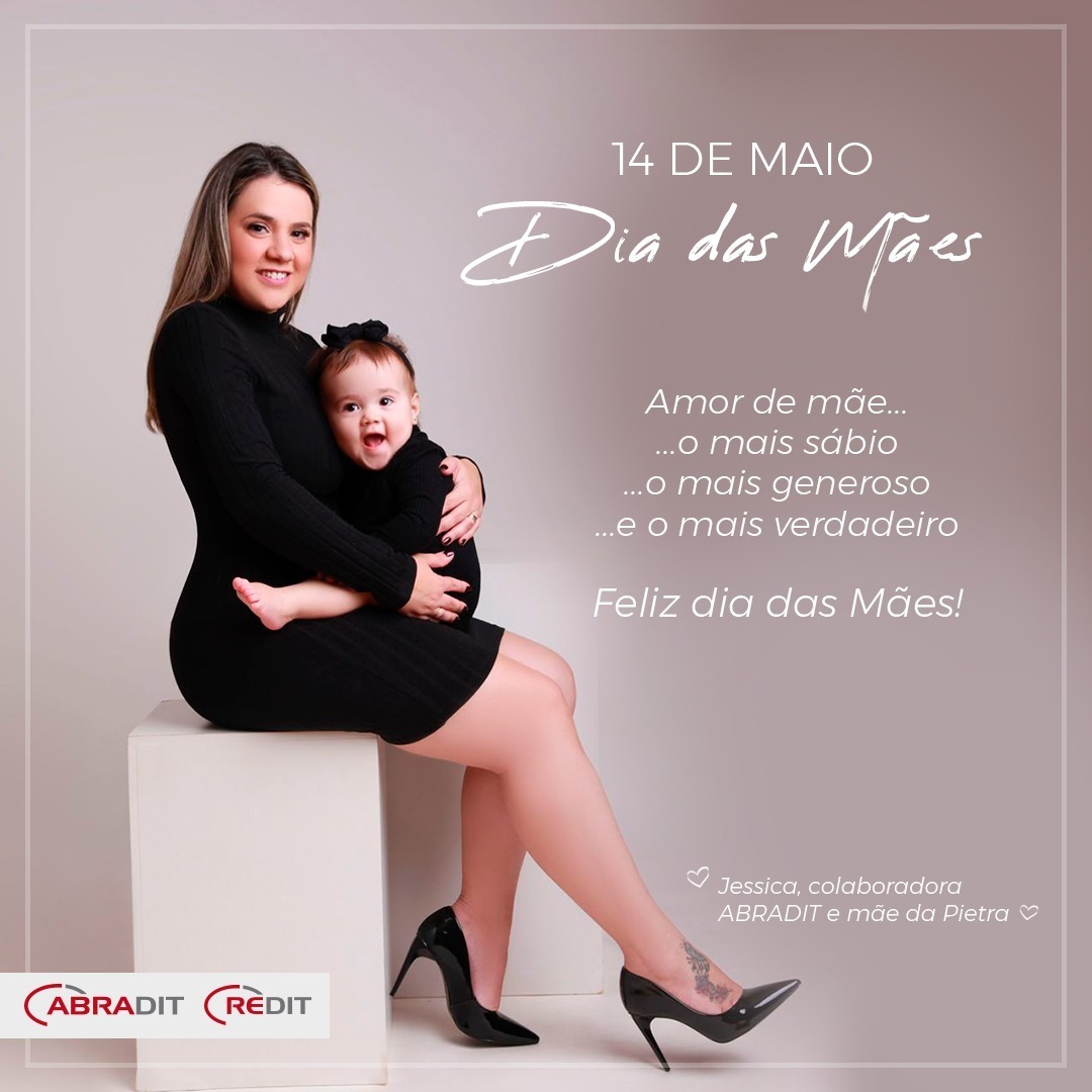 ABRADIT2's tweet photo. 14 de Maio - Dia das Mães 
Amor de Mãe.. o mais sábio... o mais generoso .. e o mais verdadeiro.
A ABRADIT deseja um feliz dia para todas as Mamães! 
💕na imagem a Jessica, colaboradora ABRADIT e mãe da Pietra 💕 https://t.co/4tklXGWKor