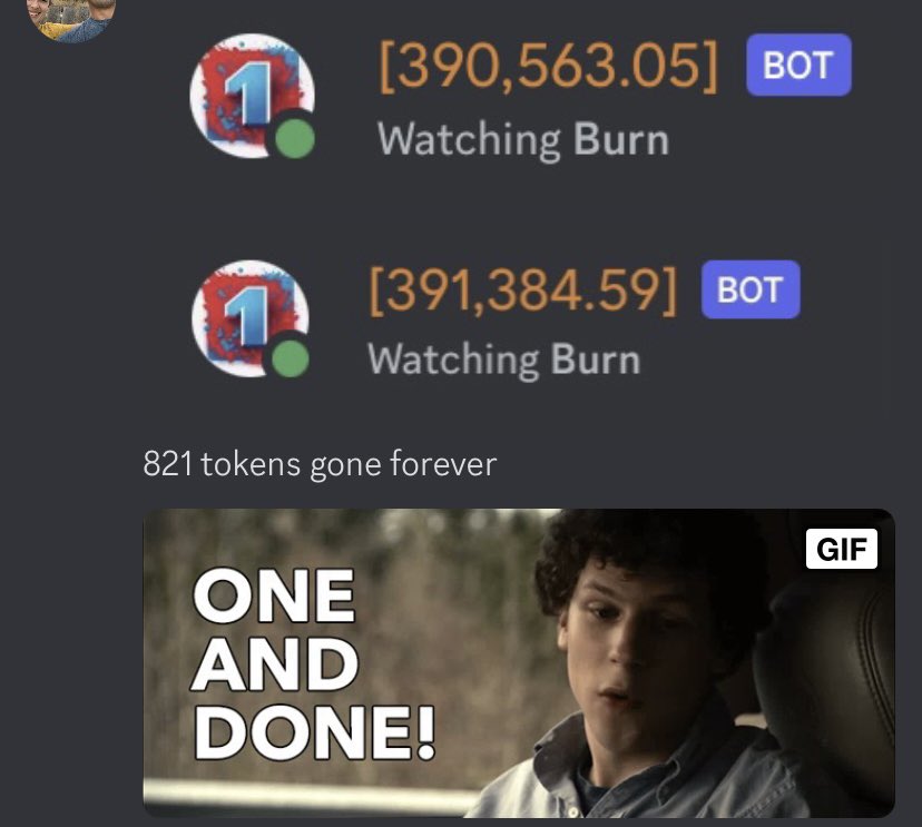 OneTokenDeFi's tweet image. 821 tokens added to the One And Done Fund (aka null wallet) yesterday bringing our circulating supply down to 608,615! Half of our 1% tax burns the supply down daily and the other half adds to our liquidity.
Onetokenburn.com
#onetoken
discord.gg/VuYpFkSR