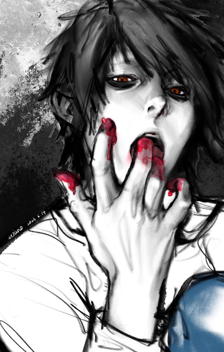 Miannno's tweet photo. #DEATHNOTE #beyondbirthday https://t.co/CUb17knFAS