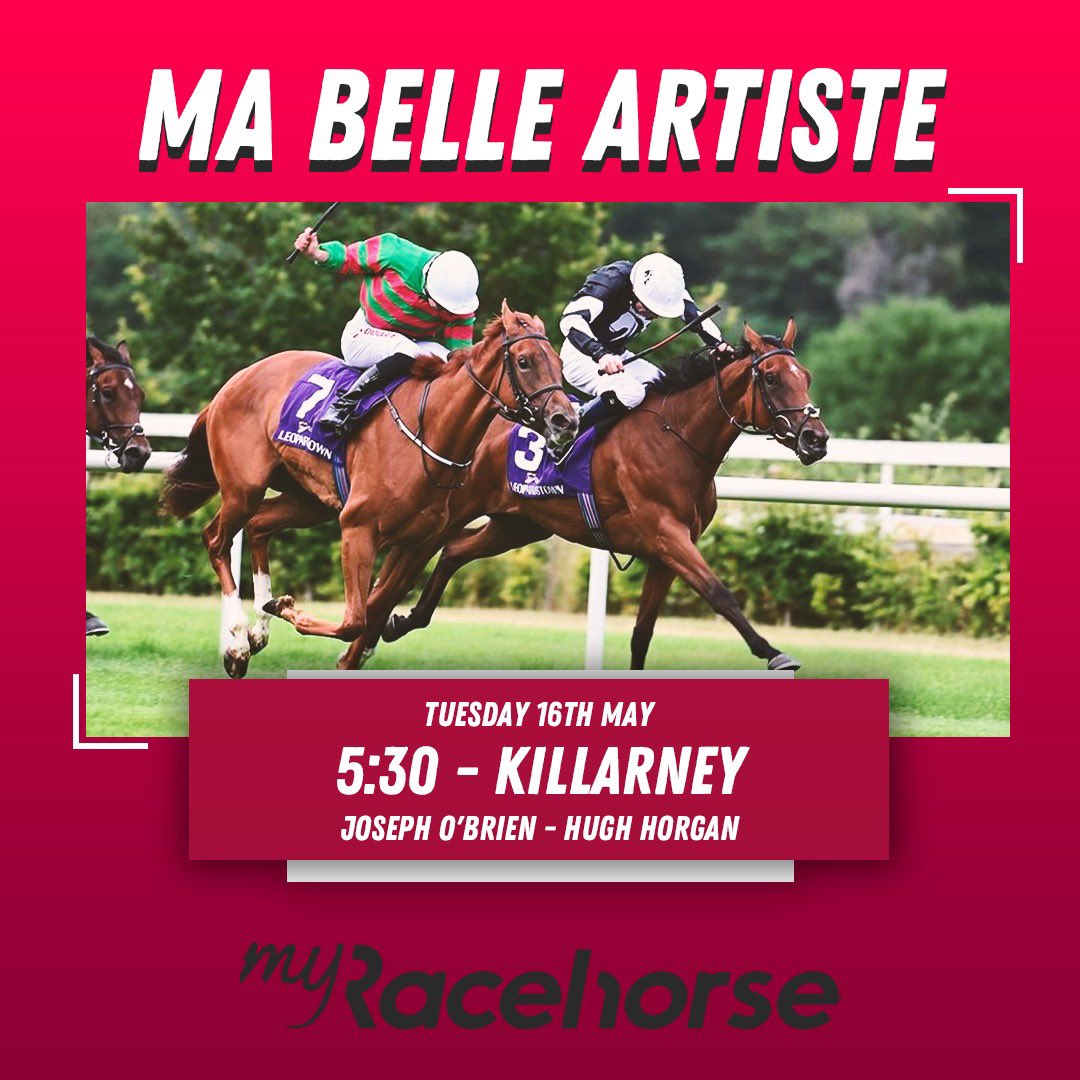 MyRacehorseUK's tweet photo. 𝐌𝐚 𝐁𝐞𝐥𝐥𝐞 𝐀𝐫𝐭𝐢𝐬𝐭𝐞 has been declared to make her seasonal reappearance on 𝐓𝐮𝐞𝐬𝐝𝐚𝐲 at 𝐊𝐢𝐥𝐥𝐚𝐫𝐧𝐞𝐲 🏇
Start your ownership journey today with a #OneTimePayment share costing just £114: https://t.co/RsG8Y25Xb5
#MyRacehorseUK #Horseracing #JosephOBrien https://t.co/H3RKnhdj1U