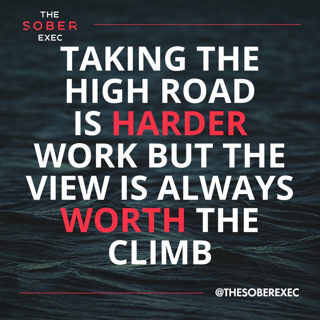 thesoberexec's tweet photo. Always take the high road...
QUOTE SOURCE: UNKNOWN
**FOLLOW ME FOR DAILY INSPIRATION** https://t.co/NHPcEKOWJK