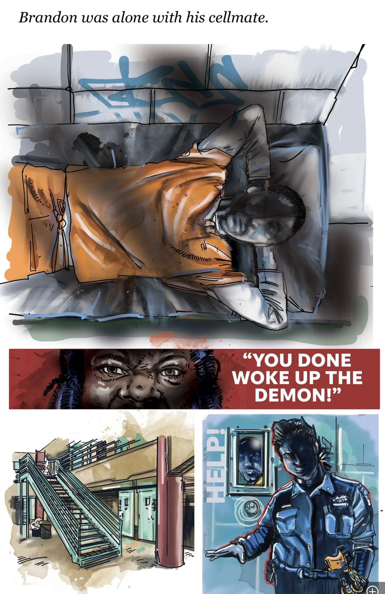 CamSpradling's tweet image. 1) Oklahoma County Jail: The horrific rape of my client Brandon - Here is an excerpt….