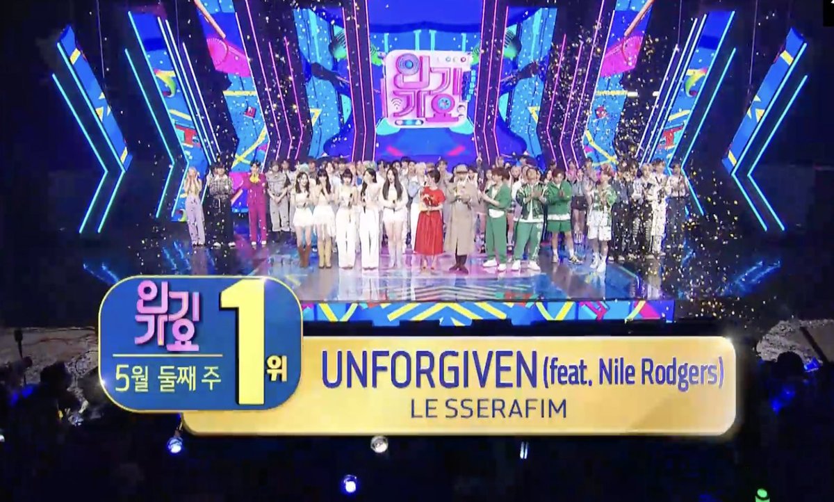 izone_1226's tweet photo. インガ1位、そしてグランドスラム達成おめでとう🥰🎉
#UNFORGIVEN6thWin
#LESSERAFIM15thWin https://t.co/B4OafBdsxc