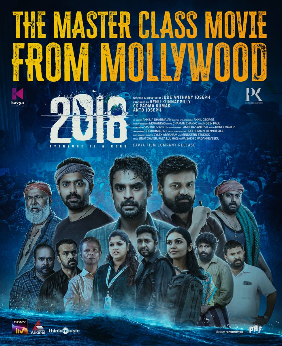 VRFridayMatinee's tweet photo. #2018Movie is travelling above all the expectations and projections.

The film is on course to march into 90 Crores Mark today itself .

Another double digit day worldwide loading 🥵 https://t.co/O3JHSOxZbe