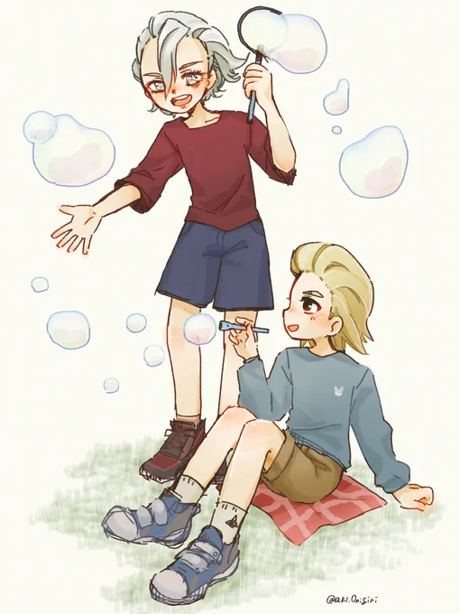 スタゼノ…❤️‍🔥❤️‍🔥
はぁ尊い…ショタスタゼノ様に子供っぽい遊びをして欲しい欲望が止まらない土日でした
膝出してほしい 