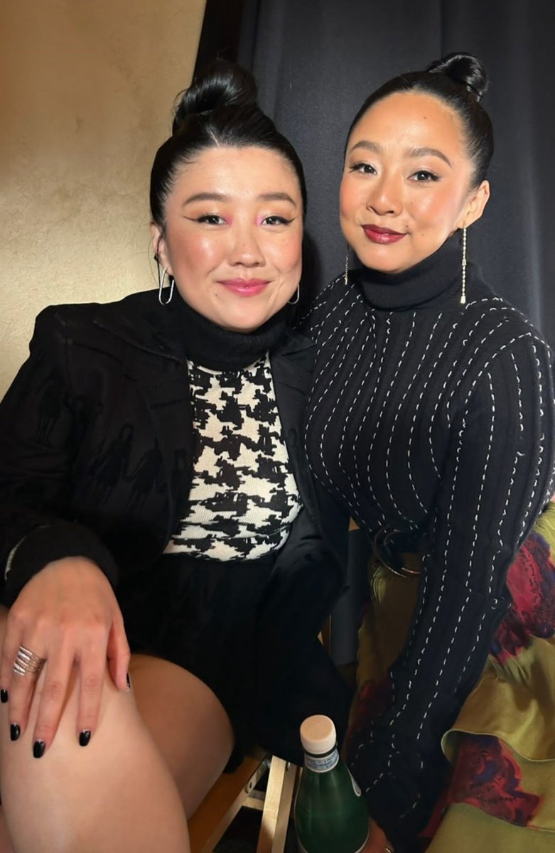 Stephanie Hsu and Sherry Cola at #CAAMFest for #JoyRideMovie 🎢
