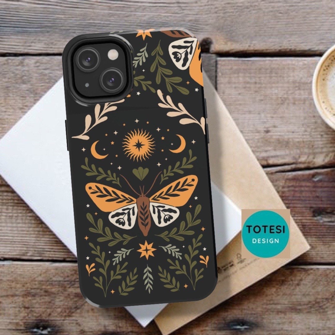 Totesi3's tweet image. iPhone Tough Case -  iPhone 11, 12, 13, 14, Pro, 14 Pro Max, Xr, Mystical Midnight Butterfly, Forest, Goth, Moon, Celestial, Star, Witchy tuppu.net/f3481d7f #iPhonecases #etsyfinds #Iphone12Case