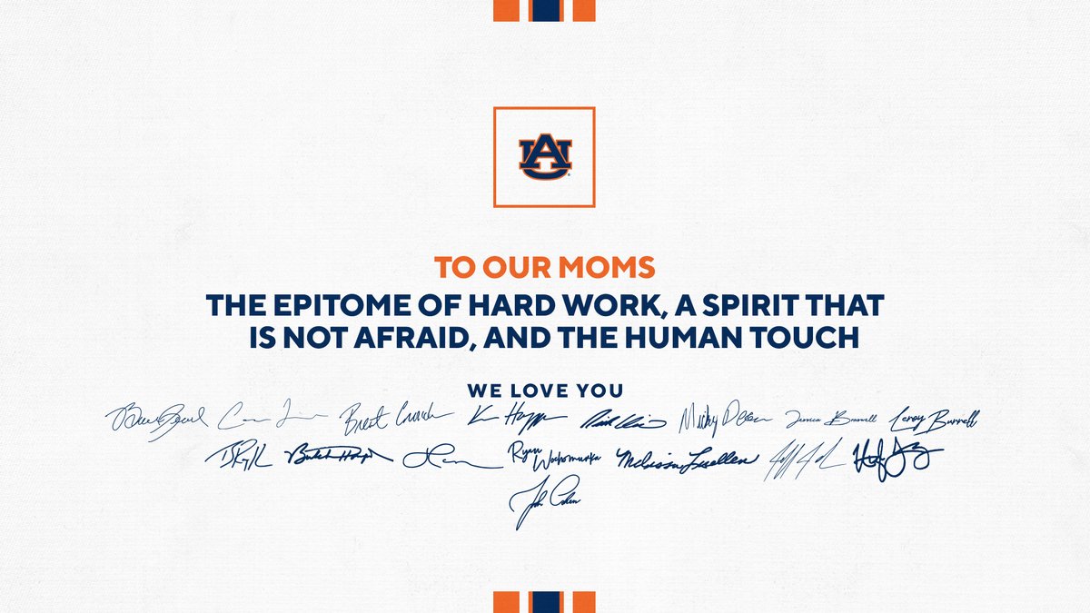 Wishing all of the moms in the #AuburnFamily a Happy Mother's Day!