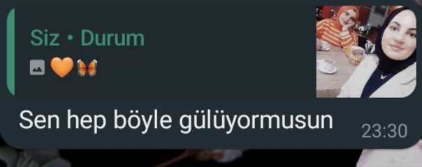 Bakma, içerde mevzular çok karışık 
Dhhshdhdhdhd
