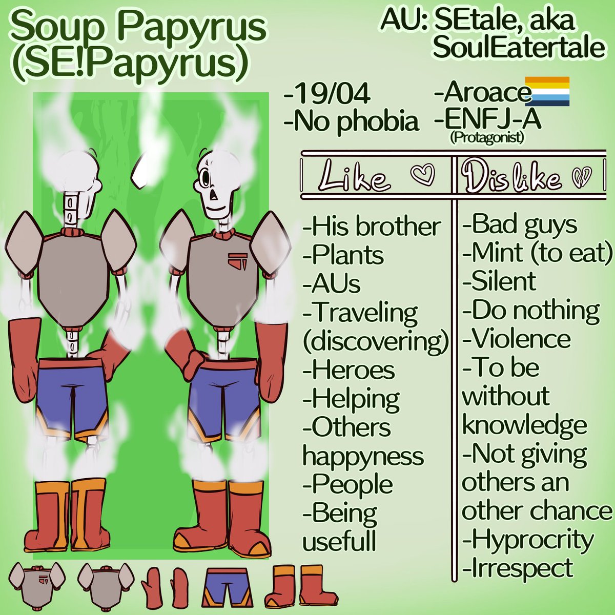 se_sans_'s tweet photo. Soup Papyrus presentation post is here! :D
#souppapyrus #papyrusundertale #papyrus #undertale #undertaleAU #undertale_au #enfj #papyrusau #SEpapyrus #setale #souleatertale #souleaterPapyrus #souleatertalepapyrus https://t.co/ZRqPPPVIeg
