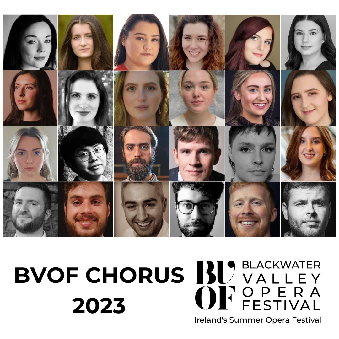 B_V_O_F's tweet photo. Meet the Chorus for #BVOF2023! 🎶👑✨  

This incredible group of singers will be joining us for Verdi's Macbeth at Lismore Castle🏰, as well as performing for numerous #BVOFRecitals🌟🎶  

BVOF Chorus Recital details here 👉https://t.co/viNIgcr8BX  

 #BVOFOpenAir #BVOFMacbeth https://t.co/J1aGCwxHiS