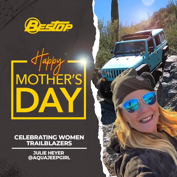 Happy Mother’s Day from the Bestop family! 

Today we celebrate all of the women who paved the way. 💜

#bestop #happymothersday #mothersday #thankyou #celebrate #offroad #jeep #jeeplife #jeepnation