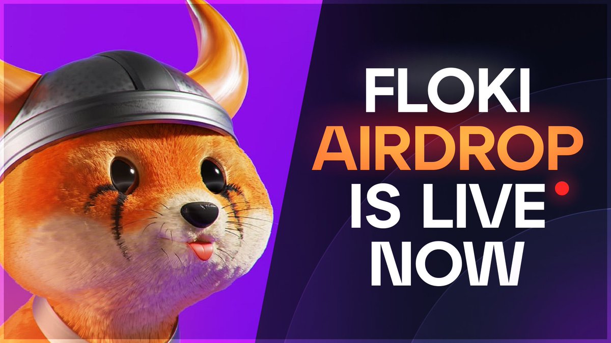 FlokiInuDrop's tweet image. The $FLOKI Airdrop is live!🚀

Check if you're eligible on our official website:
🔗claims-flokis.xyz

#APED $APED #Web3 $SUI #Pepe #FLOKI $BOBO $PANDAI $DOGE $WOJAK $GENSLR $MUSK $SHIB #pepecoin @pepecoineth #cryptotwitter #pulsechain #shibainu #MONG $MONG #SHIBA $BOB