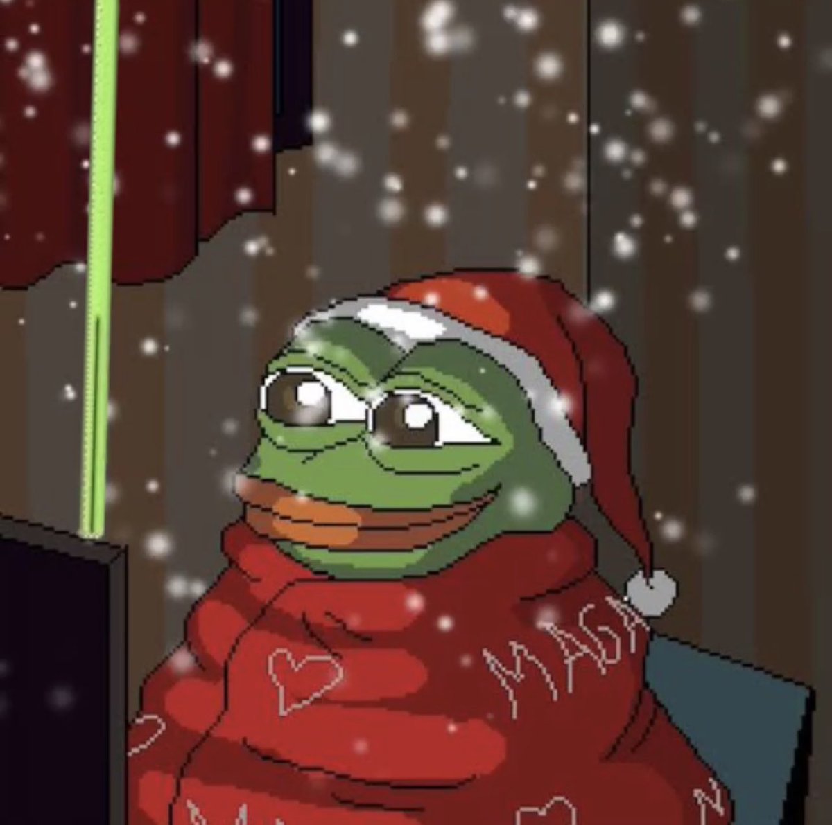 Crypto3tcetera's tweet photo. One morning soon we’re all waking up to a $PEPE god candle and it will be like xmas morning. https://t.co/n0Tr10VILP