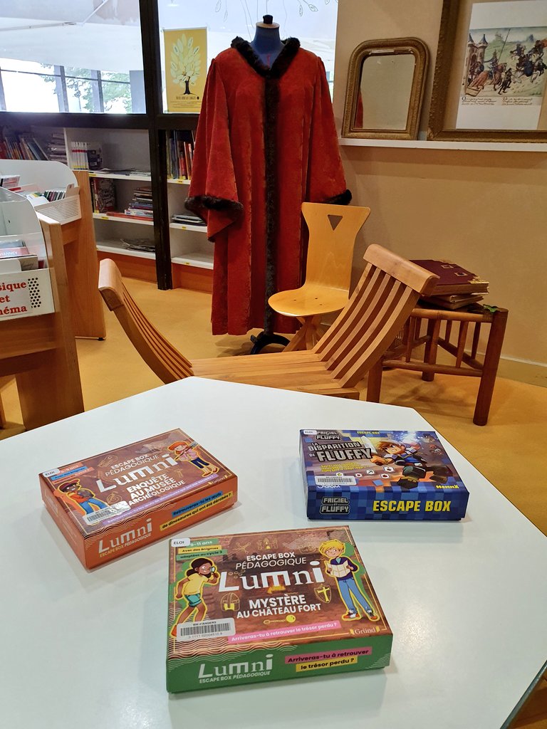 WENDLINGauthier's tweet photo. C'est parti pour oanimation #EscapeBox jeunesse ! + la bibliotheque @BMAngers :) https://t.co/jge1zE9vc0