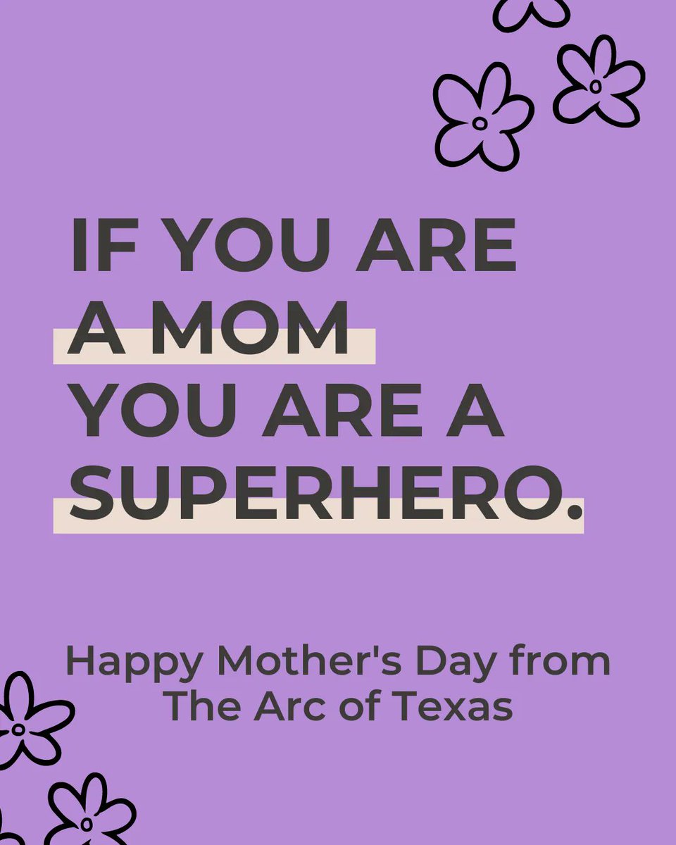 TheArcofTexas's tweet photo. To all the amazing moms and caregivers who support individuals with IDD, Happy Mother's Day! Your unwavering commitment and dedication are the foundation of our community. Thank you for all that you do! #mothersday #IDDsupport #unwaveringlove https://t.co/5xLypQUMeN