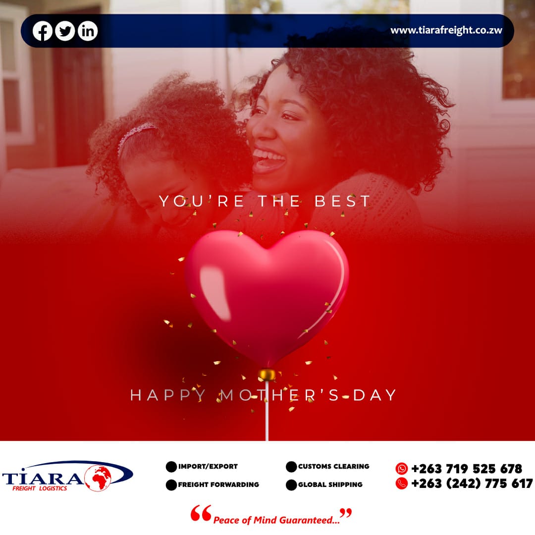 tiarafreight's tweet photo. The only business we will allow you to attend to today is your mother. Take the day, rest and spoil the nurturers of all business.
Happy Mother's Day from Tiara Freight Logisitics https://t.co/GdSrt76GwB