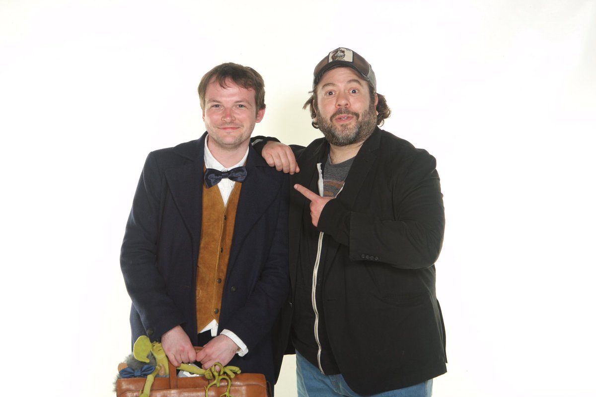 Surprise, I met the amazing @mrdanfogler yesterday at comic con @comicconwales