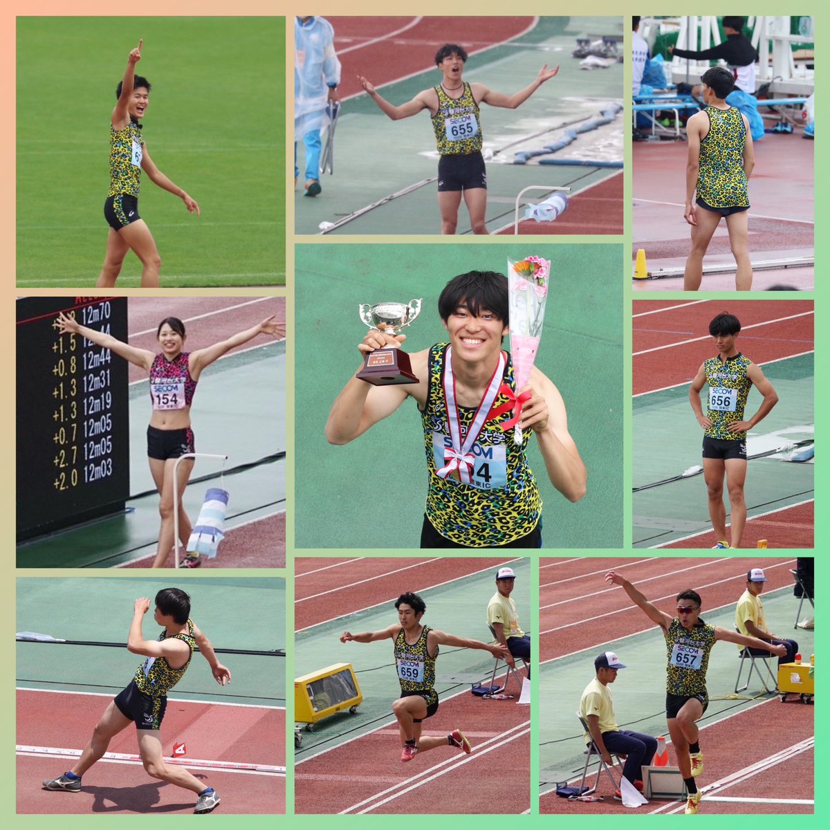 目標達成は選手の成果。
届かなければコーチの責任。
と思ってやってます

みんな頼もしく成長してます😊
本人たちの頑張りは本人達を褒めてください🙆‍♂️

関カレは大きな大会だけど、シーズン序盤。
休養したら次のステップへ！

来年こそ1部昇格へ！

#駿河台大学