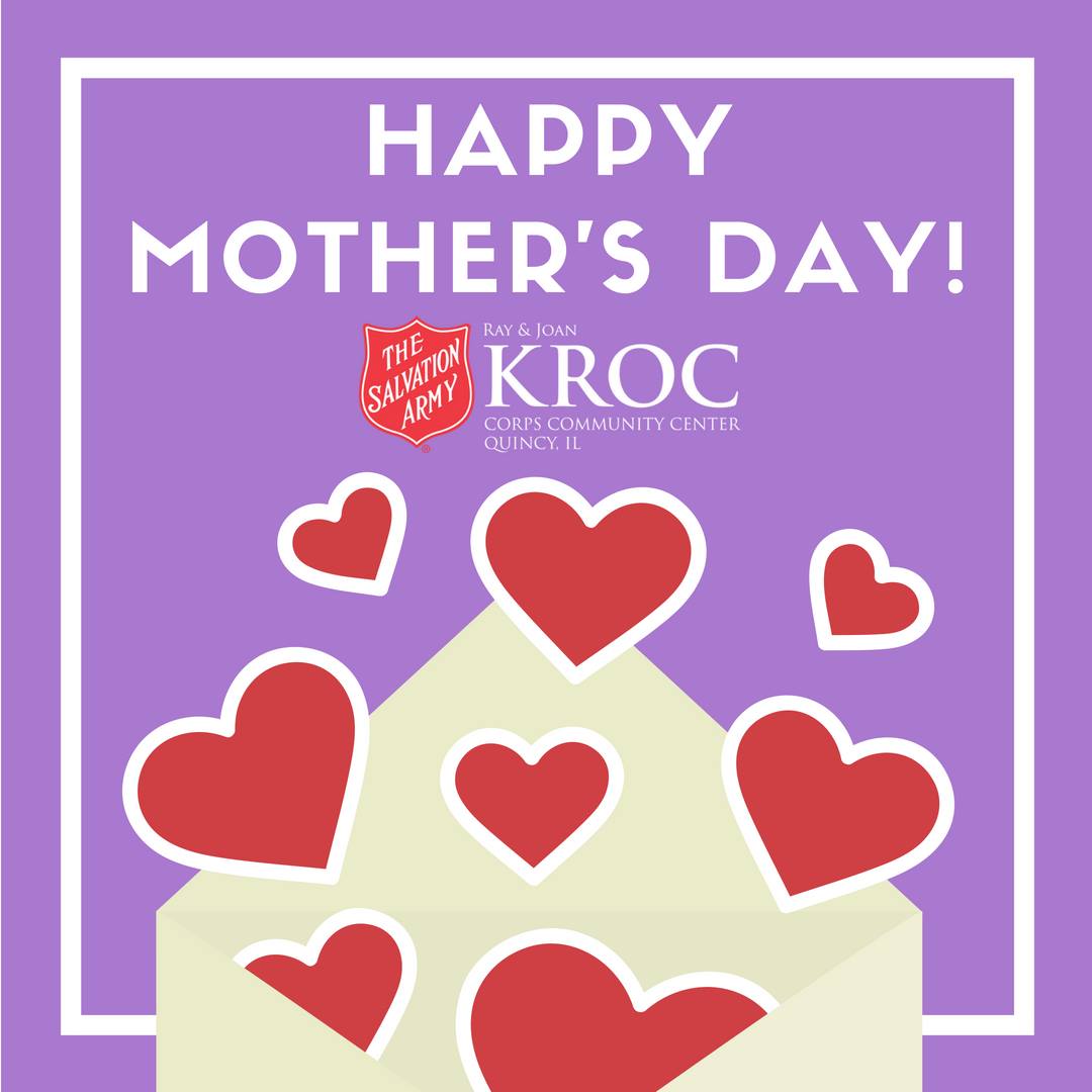KrocQuincy's tweet photo. ❣In celebration of Mother's Day, all moms are welcome to enjoy one free day pass to The Kroc Center today from noon-6pm!❣
#KrocStrong #KrocCommunity

**Offer valid May 14, 2023. Day passes acquired 5/14/23 cannot be used at a later date. https://t.co/ArMKOzUXzX