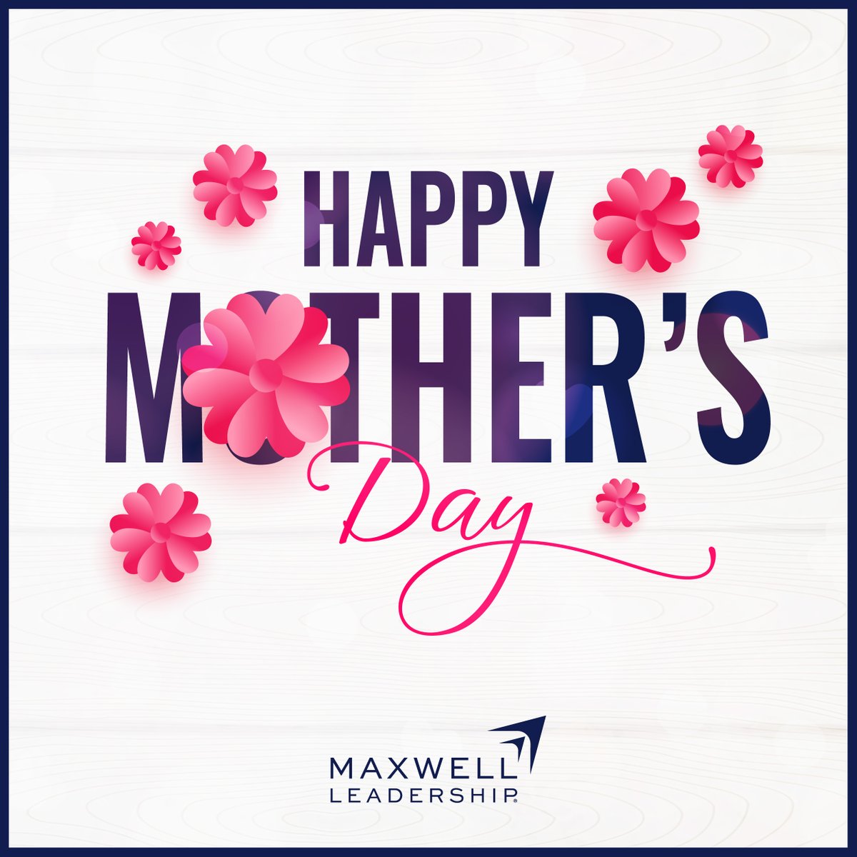🌼Happy Mother's Day from Maxwell Leadership!🌼 Mothers, you embody John C. Maxwell's words: "A leader knows the way, goes the way, shows the way." Today, we celebrate your strength, resilience, and wisdom. 💐💖 #MothersDay #MaxwellLeadership #CelebrateMoms