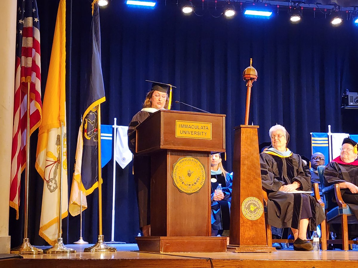 MedicalLabLadyG's tweet photo. @CSMHeadlines @ImmaculataU Grateful to receive the Honorary Doctorate of Humane Letters for my contributions to the community, Pathology, and Laboratory Medicine ๐ฅผ๐ฌ๐ฉโ๐
Thank you @ImmaculataU @CSMHeadlines #PathTwitter #MedLabChat @ASCLS @ASCP_Chicago https://t.co/SerwqN2K2D