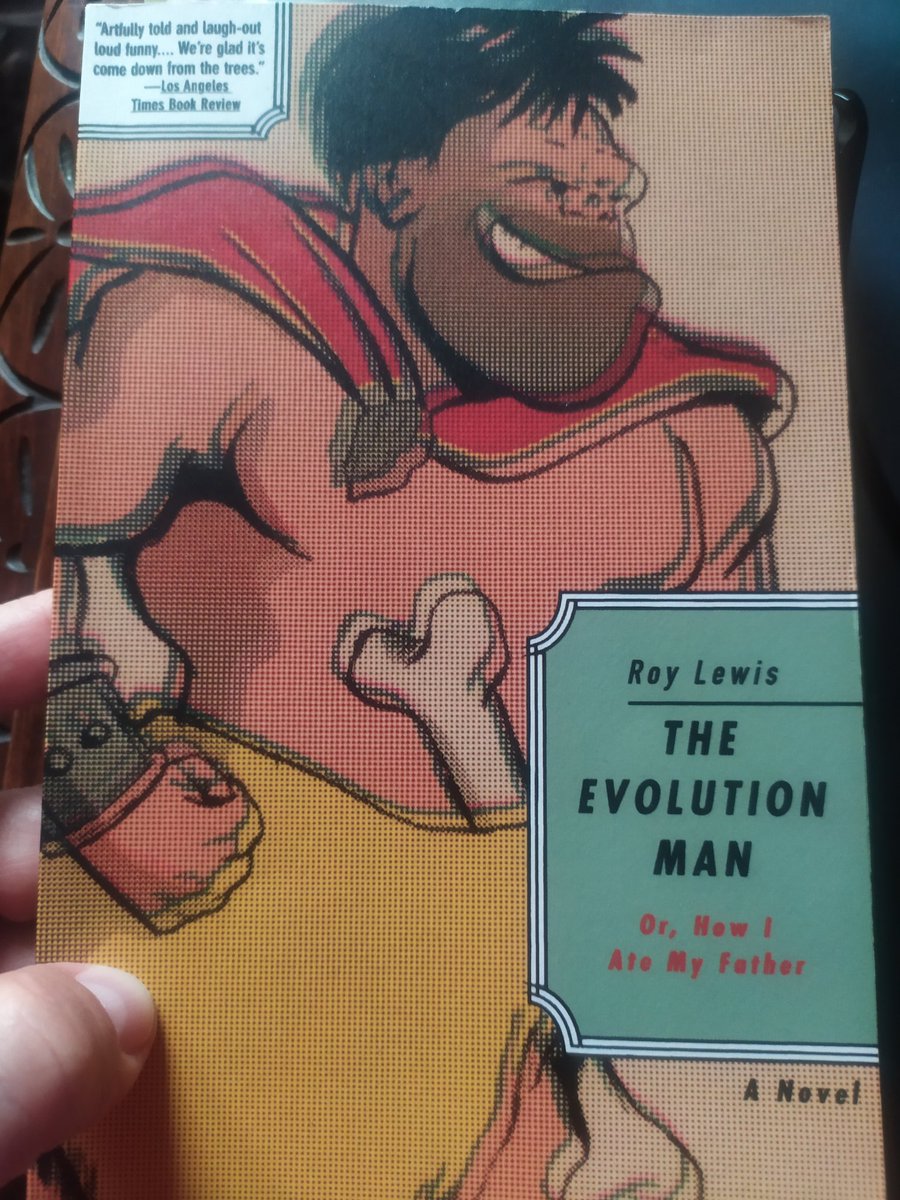 Germsandsteel22's tweet image. Mi ha ricordato "zio Vania" il primate che nn si è evoluto del libro "Il più grande uomo del pleistocene" di #RoyLewis qui nella copertina versione inglese... Arroganza e Violenza sono unici argomenti per miserabili ignoranti... Questo nn è un uomo è una scimmia