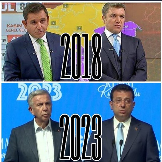 zekibahce's tweet photo. Zaman değişir, yüzler değişir ama ifadeler değişmez.
ADAM KAZANDI

#Secim2023 https://t.co/Dcwk1uFB0s