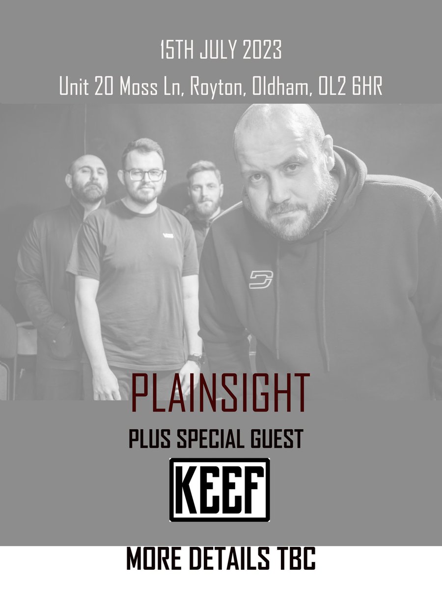 First special guest supporting us at  confirmed @KEEFMusicUK more details including how to get tickets will be available soon give keef a follow
#livemusic #unsignedartist #newmusic #upcomingartist #gignews #oldham #royton #oldhamhour