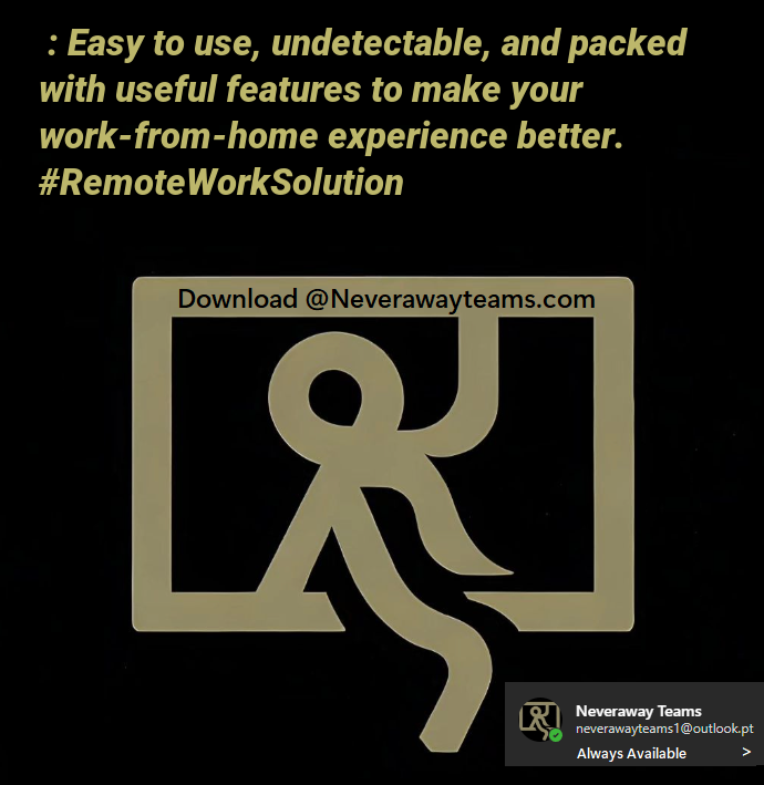 Wrawrarya's tweet image. 🔧 : Easy to use, undetectable, and packed with useful features to make your work-from-home experience better. #RemoteWorkSolution