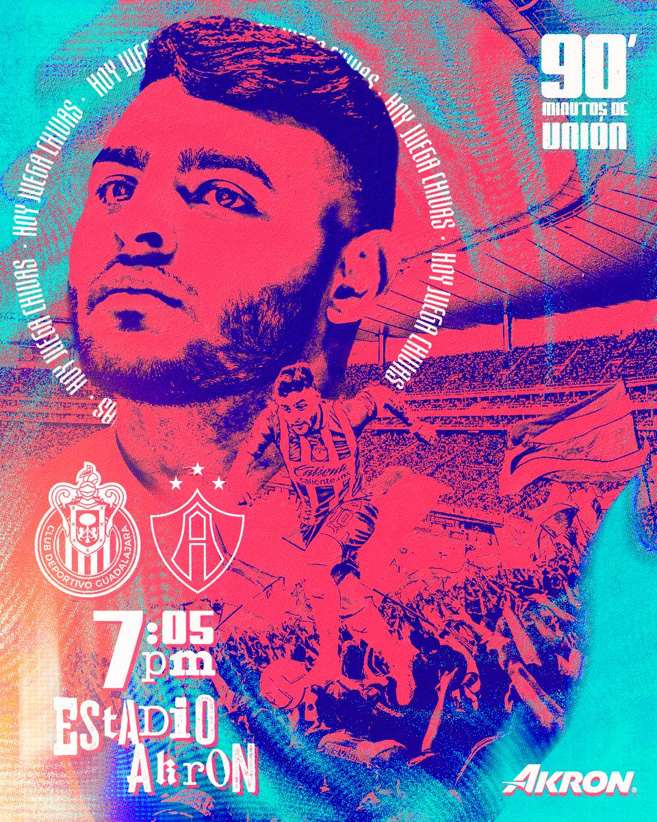 Chivas's tweet photo. 🇲🇨 ¡HOY JUEGA EL EQUIPO MÁS IMPORTANTE DE LA CIUDAD Y TODO MÉXICO! 👊🏻

DE INICIO A FIN IMPULSANDO, METIDOS Y CONVENCIDOS DE QUE JUNTOS LE VAMOS #ADarLaVuelta.

🔥 ¡VAMOS REBAÑO, VAMOS CABRONES! 🔥 https://t.co/dIRXgyclCi