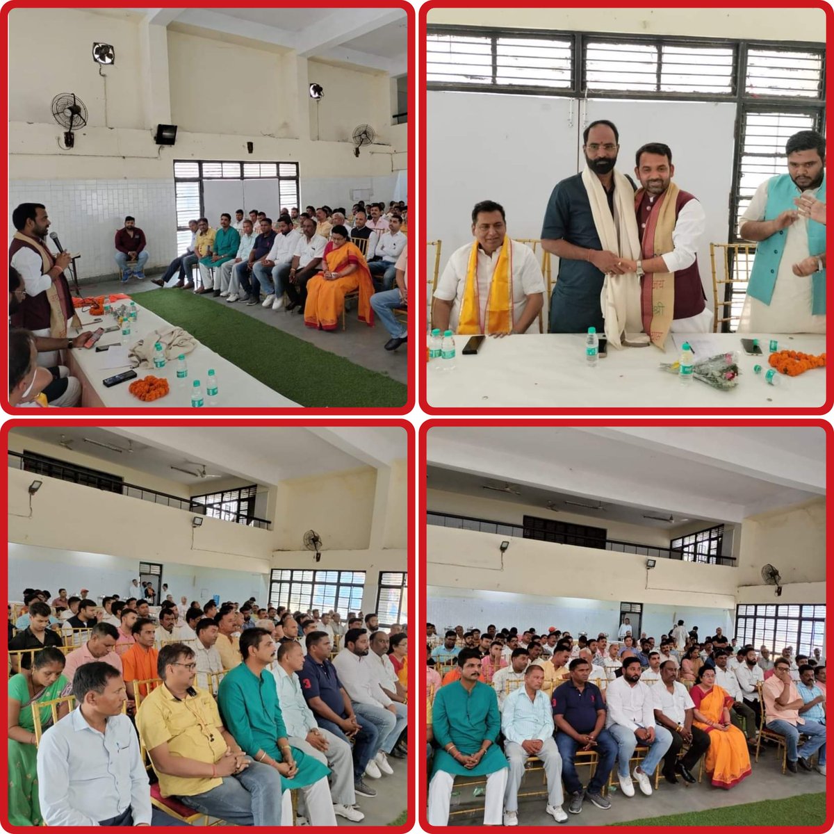 MSinghBJP's tweet photo. 7 मई #PurvanchalSammanSamaroh  तालकटोरा स्टेडियम को ऐतिहासिक बनाने में शामिल कार्यकर्ताओं के अभिवादन कार्यक्रम में बस प्रमुखों एवं राष्ट्रीय पूर्वांचल महासंघ के जिलाध्यक्षों का सम्मान, भाजपा के राष्ट्रीय प्रवक्ता एवं संस्था के माननीय संरक्षक डॉ @drsanjaymayukh जी द्वारा किया गया। https://t.co/VwDkTR4q5g