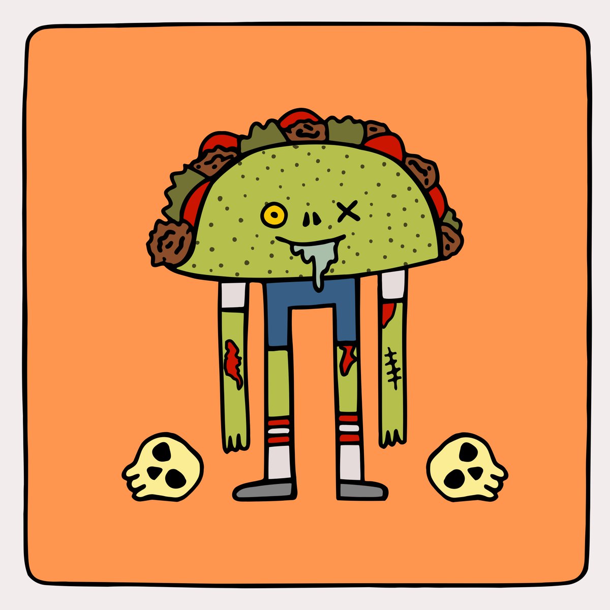 <a href="/JimenaBuenaVida/">Jimena Buena Vida</a> zombie taco 😂 hahahah