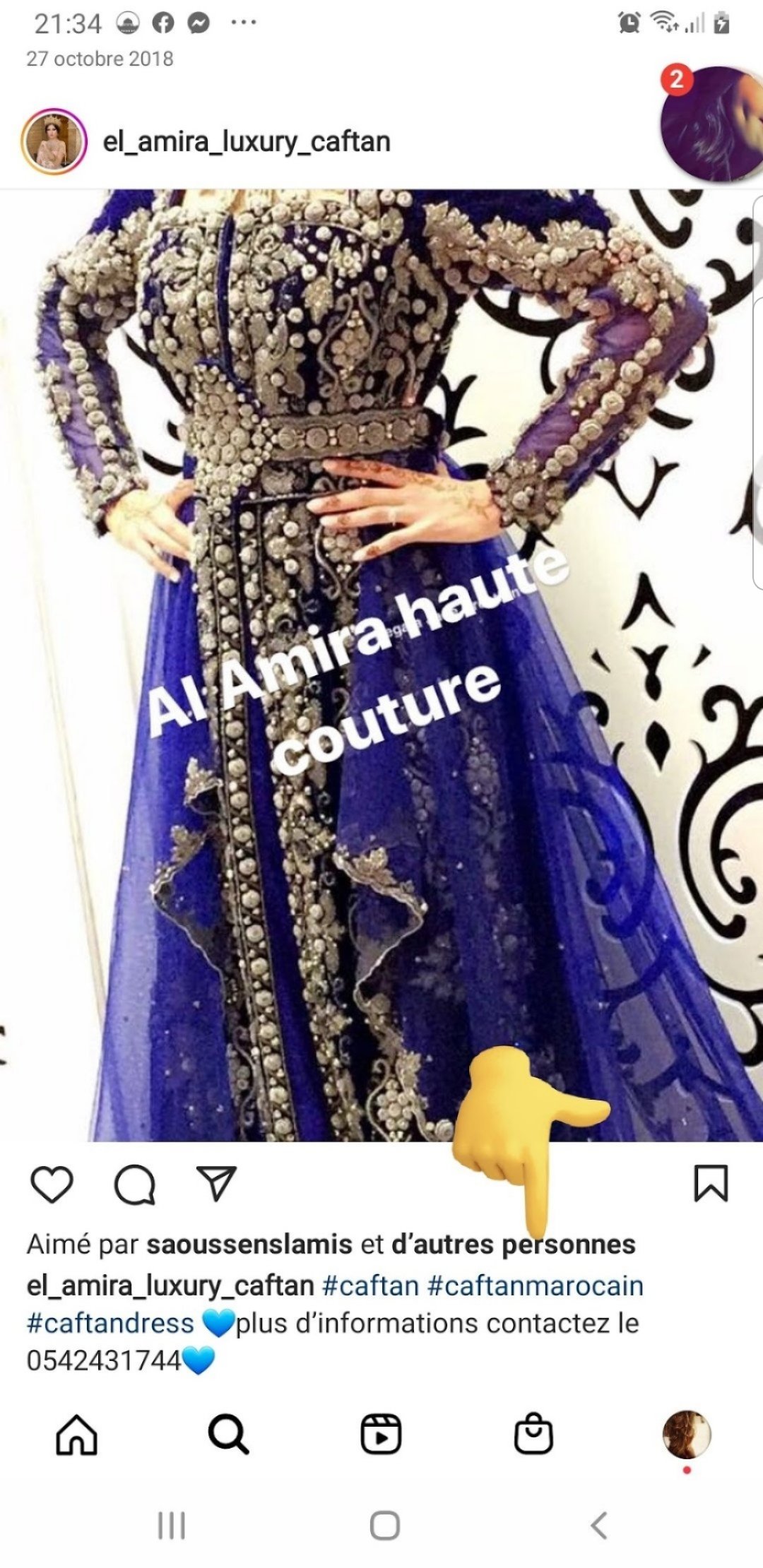 Le caftan marocain clearance 2018