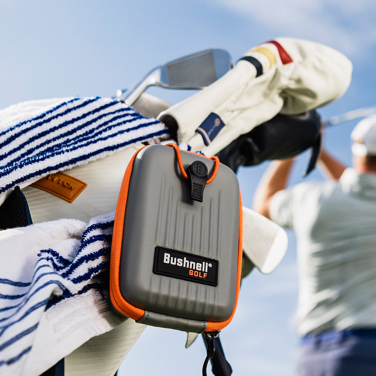 The mark of the best. Bushnell is trusted by 99.6% of Tour Pros for a reason. #teambushnell