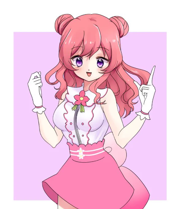 7年くらい前に描いたプリパラのマイキャラなんだけど一目で何が好きなのかわかりすぎる でっっっっ