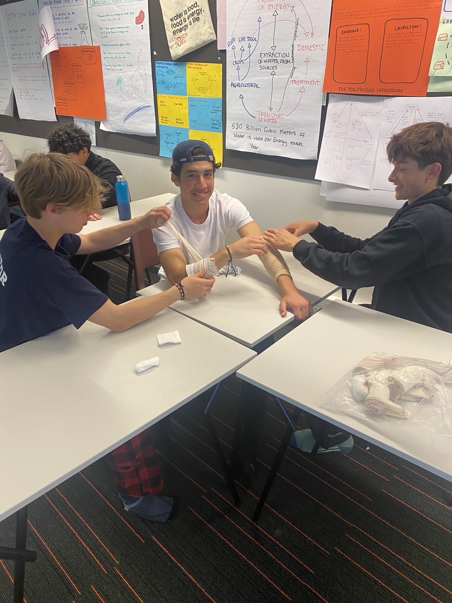Erin Orens (@earthtoe) on Twitter photo First aid skill practice ⛑️ for our Bronze group tonight <a href="/ISB_Bronze_IA/">ISB Bronze IA</a> <a href="/ISB_MS/">ISB Middle School</a> #mslearns #outdooreducation First aid skill practice ⛑️ for our Bronze group tonight <a href="/ISB_Bronze_IA/">ISB Bronze IA</a> <a href="/ISB_MS/">ISB Middle School</a> #mslearns #outdooreducation