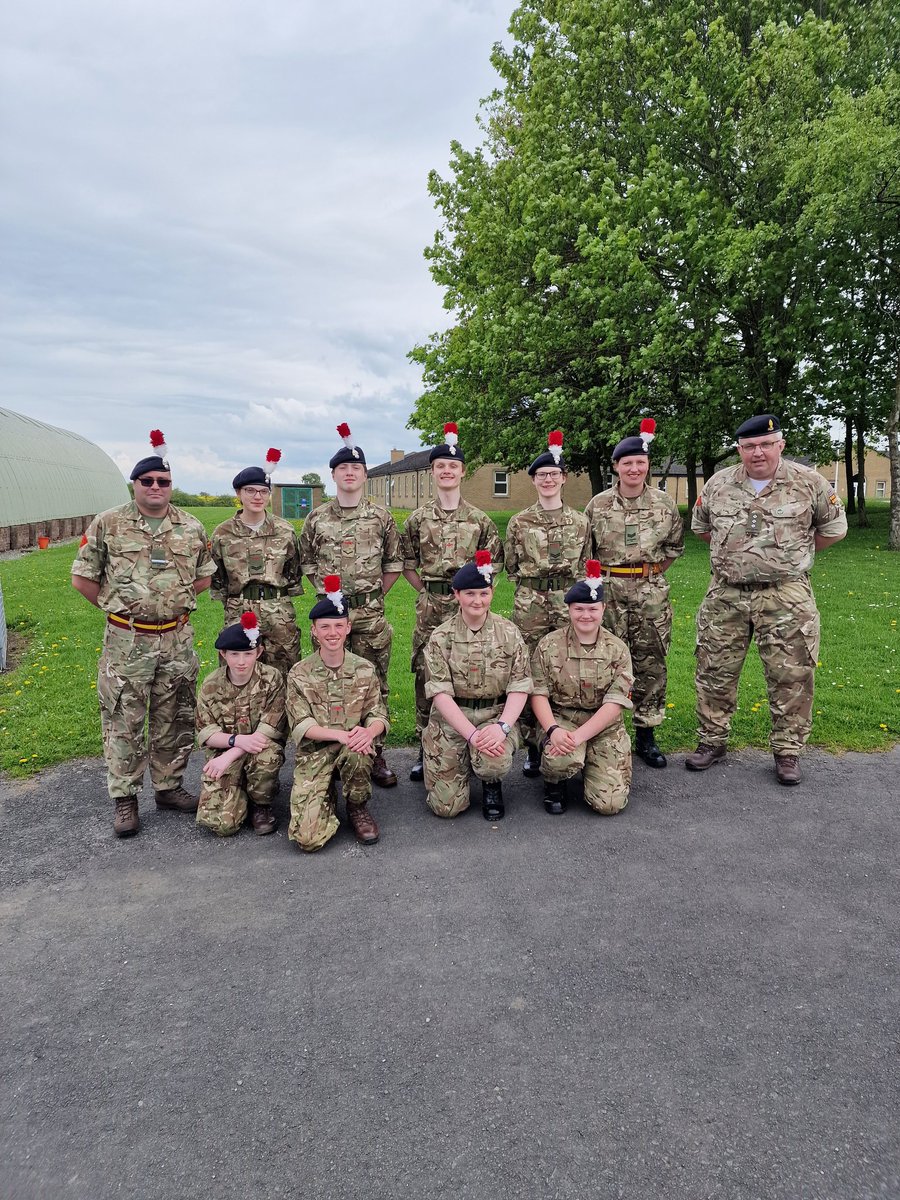 Cadets and Staff from Prudhoe &amp; Hexham Dets Y Company Representing NACF at the Brigade First Aid competition today, fantastic effort by everyone to get 2 teams in the competion @nacfpro @depcomnacf @